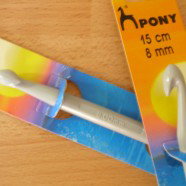Haaknaald – 15cm – 8mm